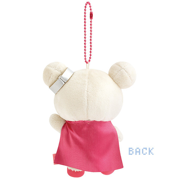 小白熊 草莓勇者 吊飾毛公仔 - 電子遊戲鬆弛熊